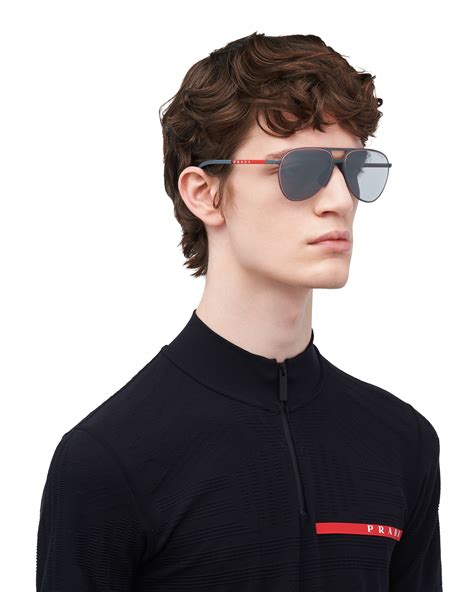 Prada Linea Rossa Eyewear Collection sunglasses.